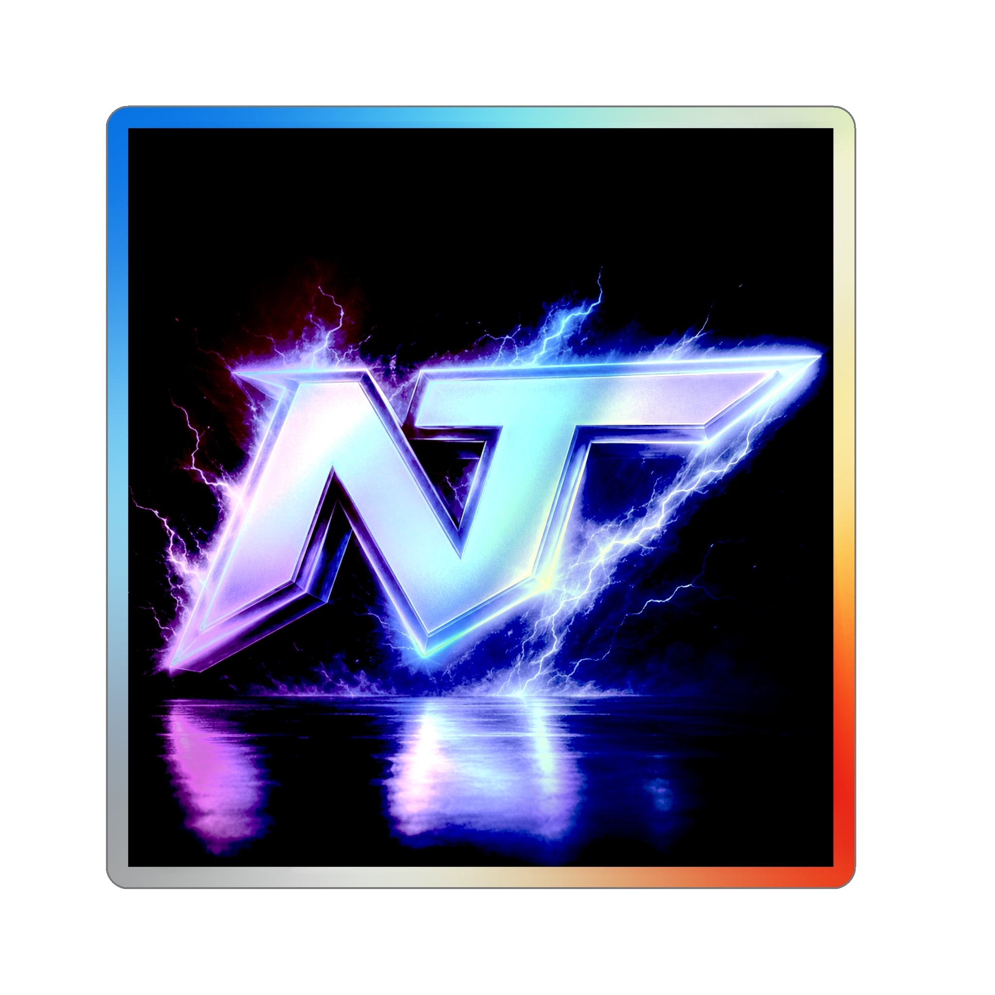 NOMAD TAILS Signature Holographic Sticker - Wild by Design