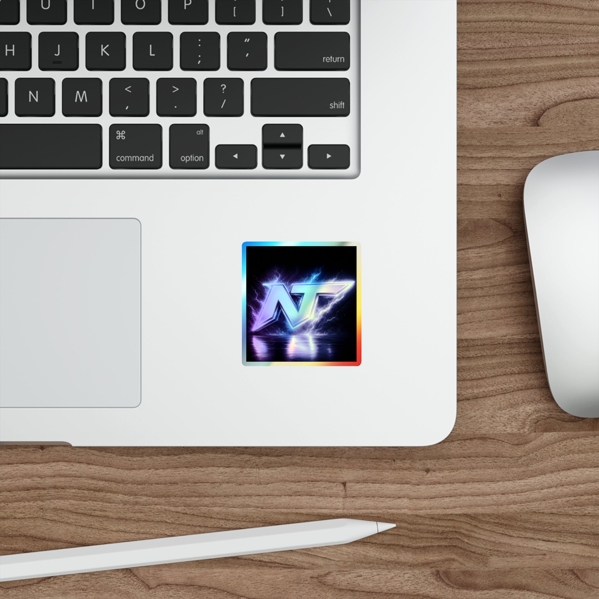 NOMAD TAILS Signature Holographic Sticker - Wild by Design