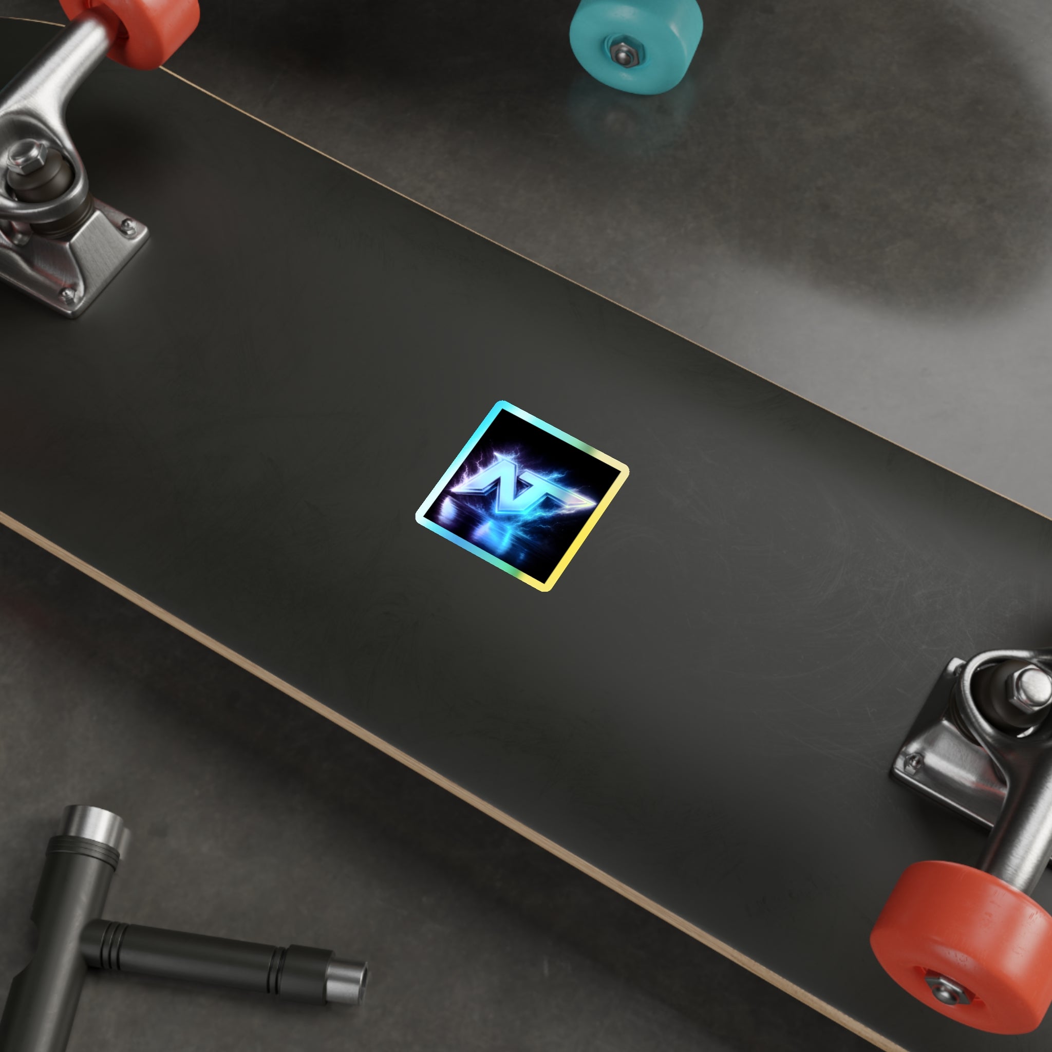 NOMAD TAILS Signature Holographic Sticker - Wild by Design