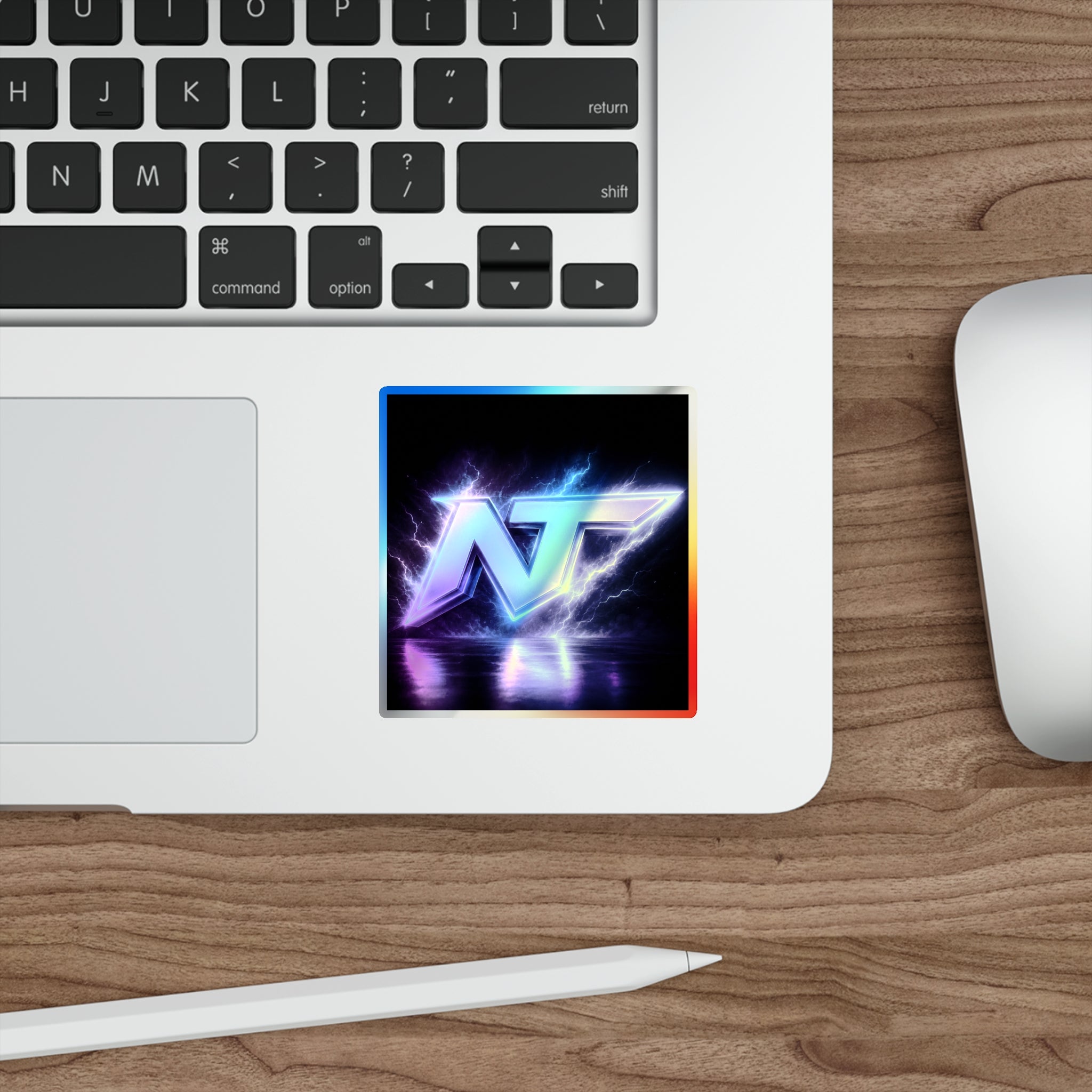 NOMAD TAILS Signature Holographic Sticker - Wild by Design