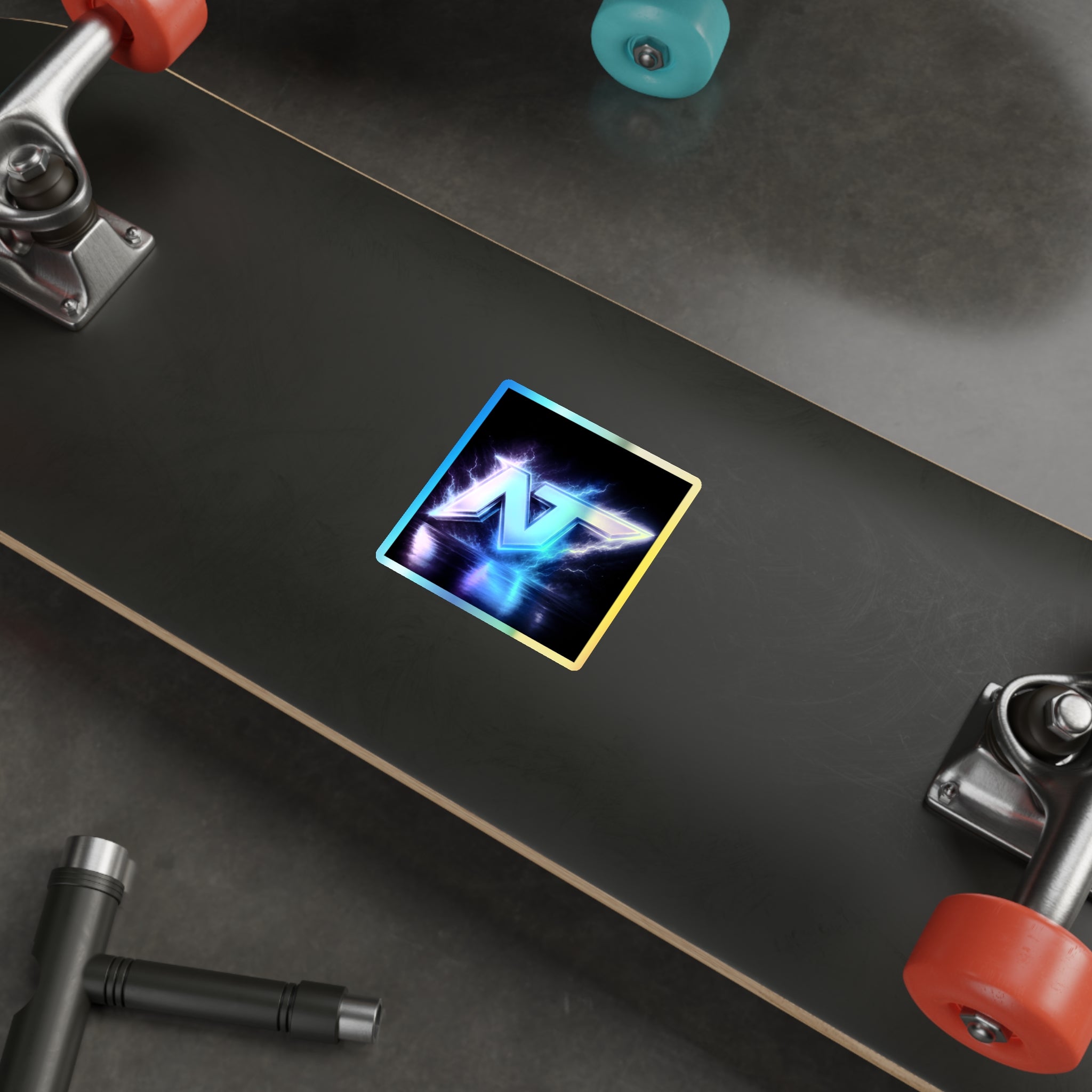 NOMAD TAILS Signature Holographic Sticker - Wild by Design